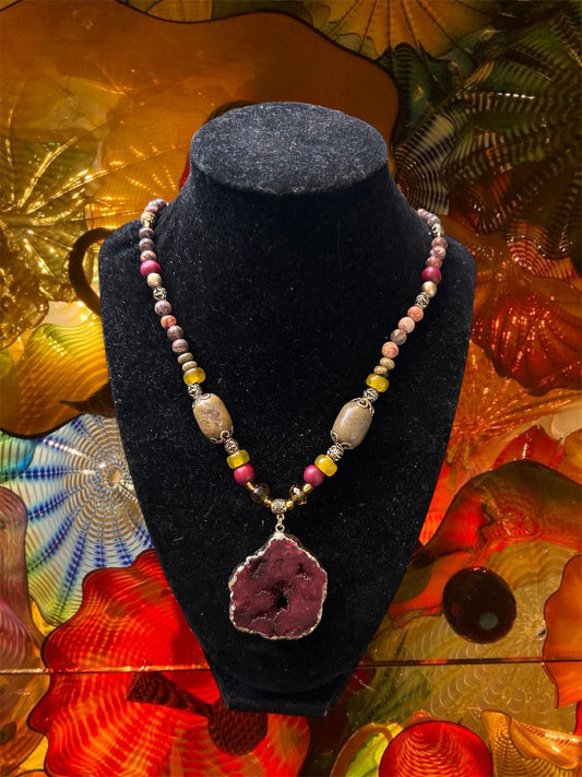 Red Garnet Necklace